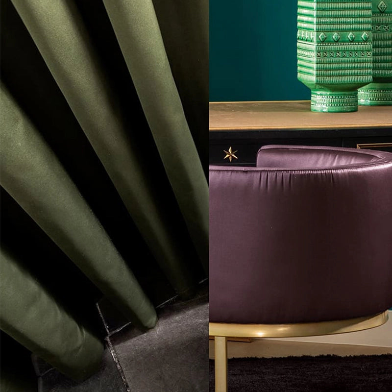 Mont Royal Reloaded – edler Satin-Vorhang nach Maß blickdicht mit Glanz und Akustikfunktion