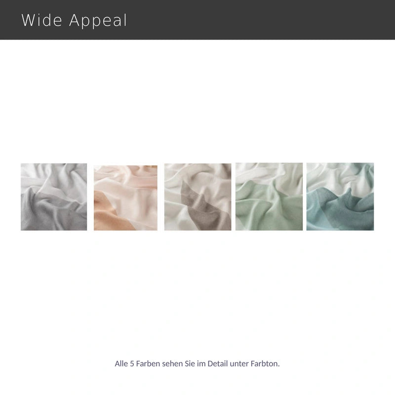 Hochwertiger Leinenvorhang Wide Appeal – modernes grafisches Muster nach Maß